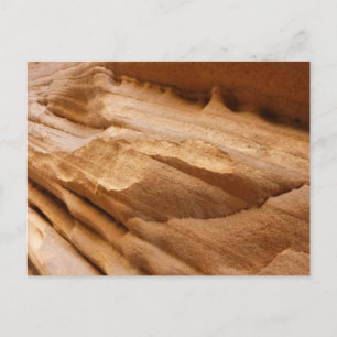 Cartão Postal Fotografia Abstrata da Parede do Zion Canyon II Ro