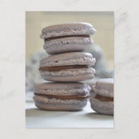 Fotografia comida Macaron Chocolate Francês Ganach