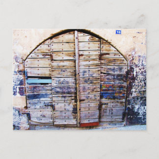 Cartão Postal Fotografia da Grécia da porta grega russa