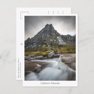 Cartão Postal Fotografia da Paisagem da Noruega