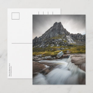 Cartão Postal Fotografia da Paisagem da Noruega