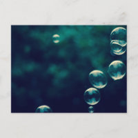 Fotografia de Abstrato de bolhas sopradoras