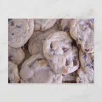 Fotografia de biscoitos de chocolate delicioso