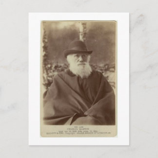 Cartão Postal Fotografia de Charles Darwin, 29 de novembro de 18