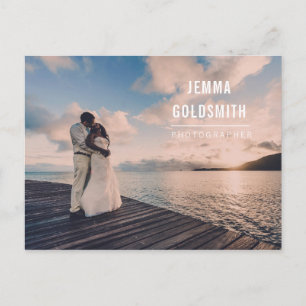 Cartão Postal Fotografia de Fotógrafo Profissional