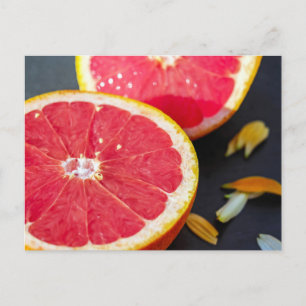Cartão Postal Fotografia de Fruta de toranja