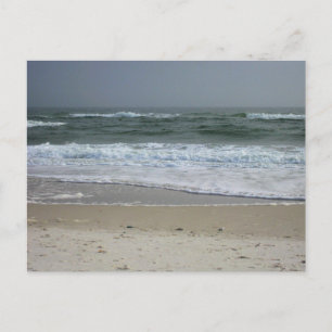 Cartão Postal Fotografia de Praia em Gulf Shores Alabama