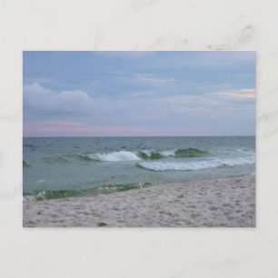 Cartão Postal Fotografia de Praia em Gulf Shores Alabama