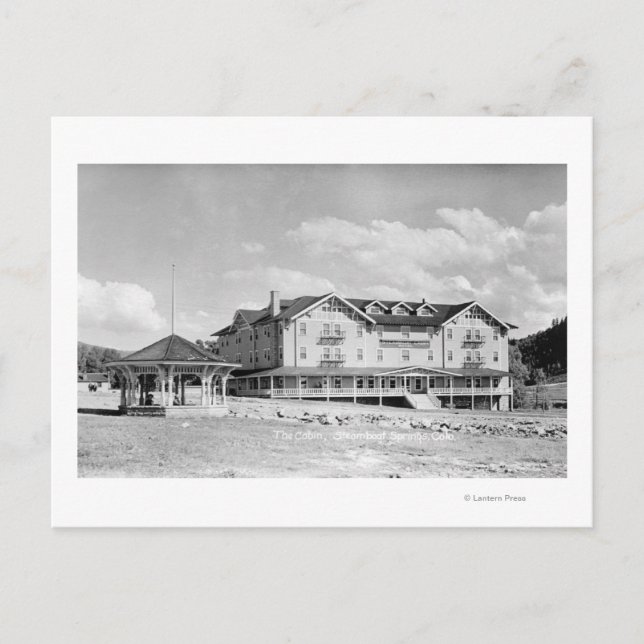 Cartão Postal Fotografia de Primaveras de barco a vapor, bordos  (Frente)