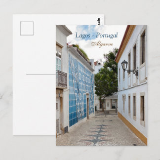 Cartão Postal Fotografia de Viagem do Centro Histórico de Lagos