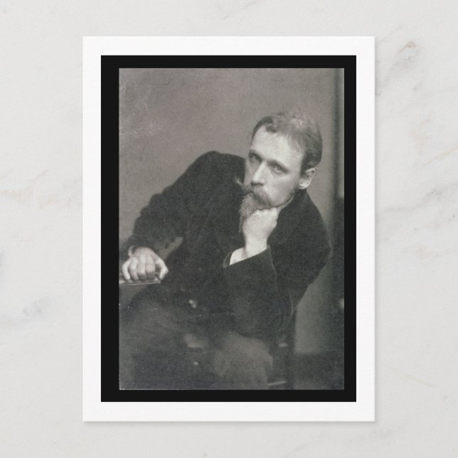 Cartão Postal Fotografia de Walter Crane (1845-1915) apresentada (Frente)