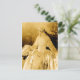 Cartão Postal Fotografia do ouro Vintage Bride (Em pé/Frente)