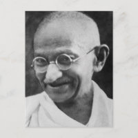 Fotografia do Retrato Mahatma Ghandi
