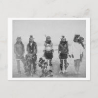 Fotografia dos Guerreiros Indianos de 5 Grass Danc