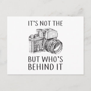 Cartão Postal Fotografia Fotógrafo Câmera Engraçada Ideia de Pre