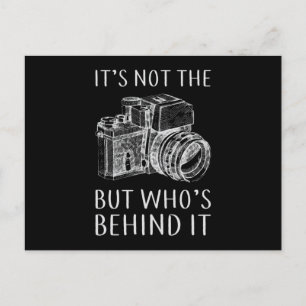 Cartão Postal Fotografia Fotógrafo Lente Câmera Engraçado Presen