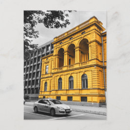 Cartão Postal Fotografia Minimalista do Edifício de Cidade Amare