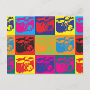 Cartão Postal Fotografia Pop Art