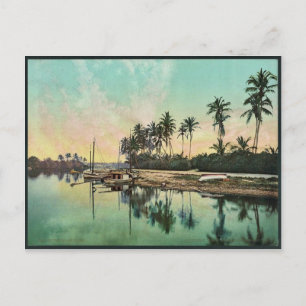 Cartão Postal Fotografia rara do rio Miami