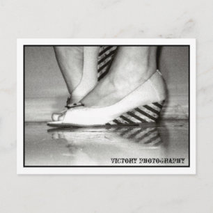 Cartão Postal Fotografia vitória Cartão-postal preto e branco