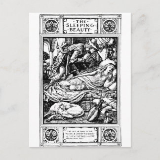 Cartão Postal fotografias de beleza-sono