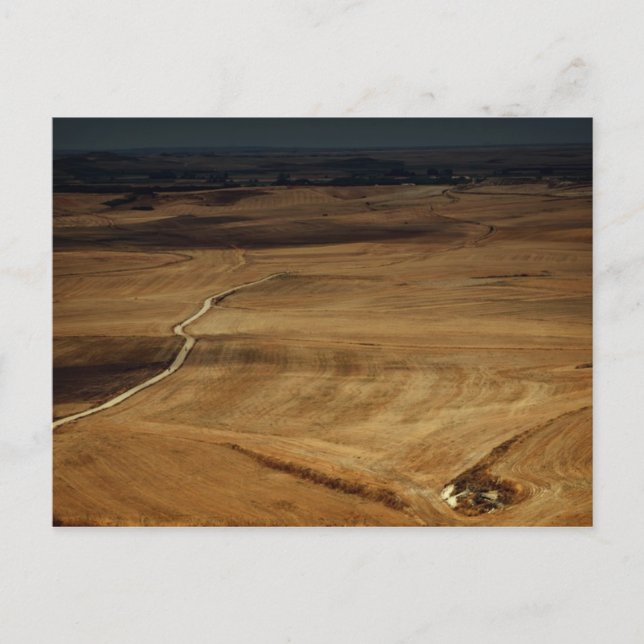 Cartão Postal fotografias do Caminho de Santiago (Frente)