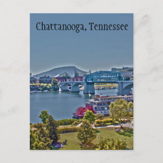 Cartão postal fotográfico de Chattanooga, Tennesse