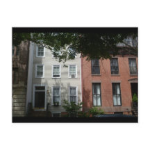 Cartão postal fotográfico do quarteirão do Brookly