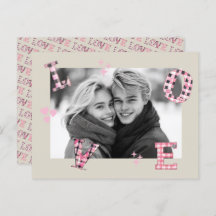 Fotos personalizadas do Dia de os namorados Vintag