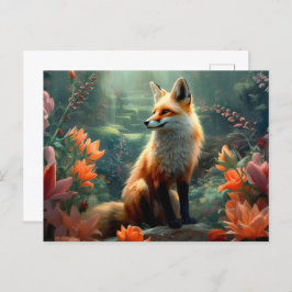 Cartão Postal Fox