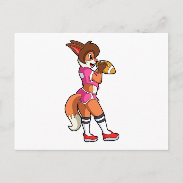 Cartão Postal Fox no Futebol (Frente)