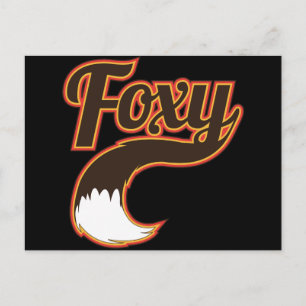 Cartão Postal Foxy