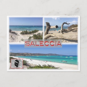 Cartão Postal FR - Córsega - Saleccia - plage