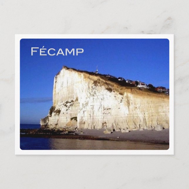 Cartão Postal FR França - Normandia - Fécamp - Os Cliff - (Frente)