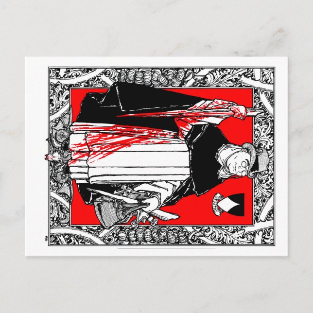 Cartão Postal Fr. Gilroy, o Vampiro-Caçador (Frente)