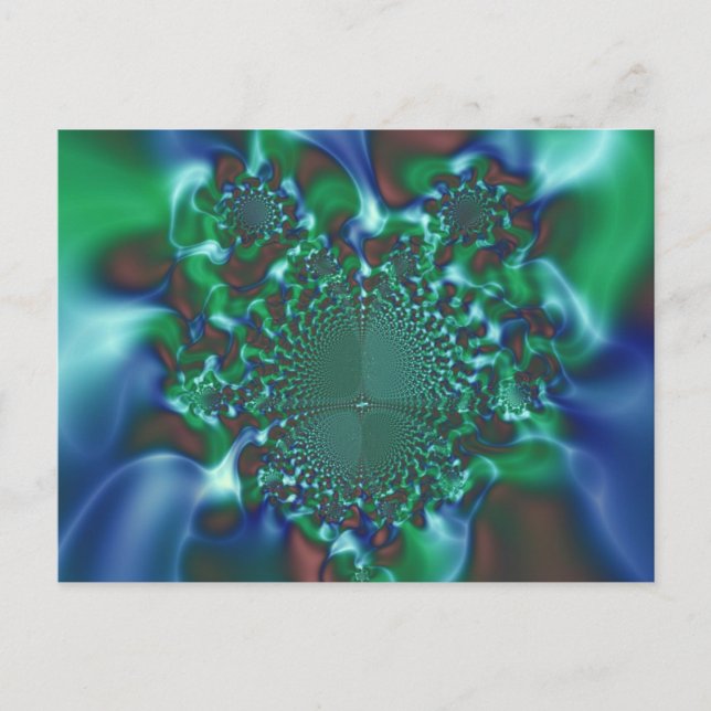 Cartão Postal fractal 1 (Frente)