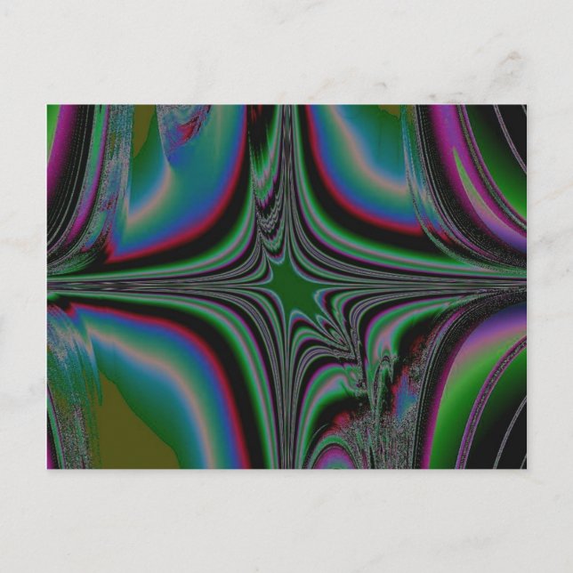 Cartão Postal Fractal 14, Cartão-postal (Frente)