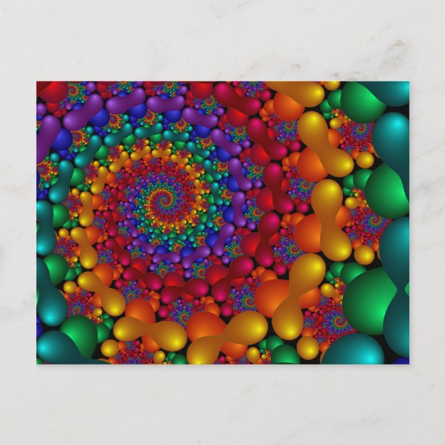 Cartão Postal Fractal 206 (Frente)