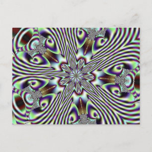 Cartão Postal Fractal 3, Cartão-postal