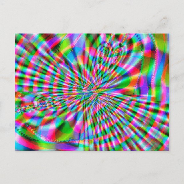 Cartão Postal Fractal 74, Cartão-postal (Frente)