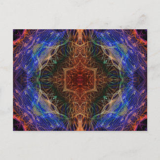 Cartão postal Fractal Artes #4H