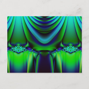 Cartão Postal Fractal Dramático