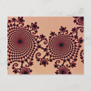 Cartão Postal Fractal espanhol