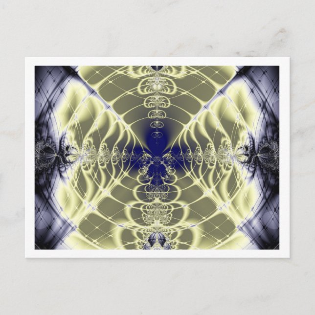 Cartão Postal Fractal Inmate Postcard (Frente)