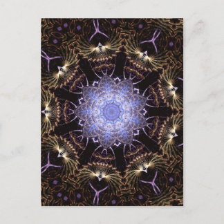 Cartão Postal Fractal Mandala #65