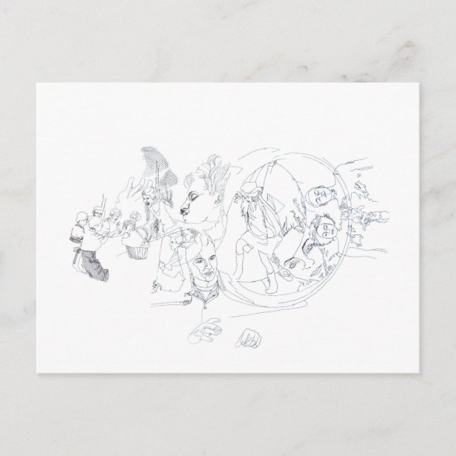 Cartão Postal fragmentos (Frente)