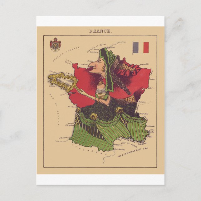 Cartão Postal França (Frente)