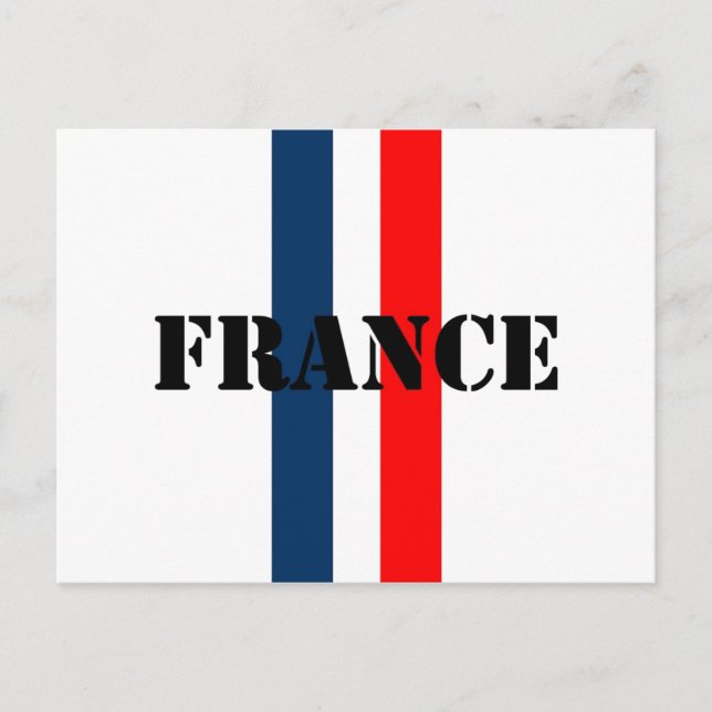 Cartão Postal França (Frente)