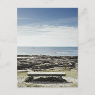 Cartão Postal França, Bretanha, Departamento de Morbihan, Banco,