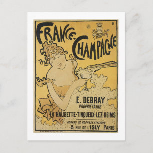 Cartão Postal França-Champagne